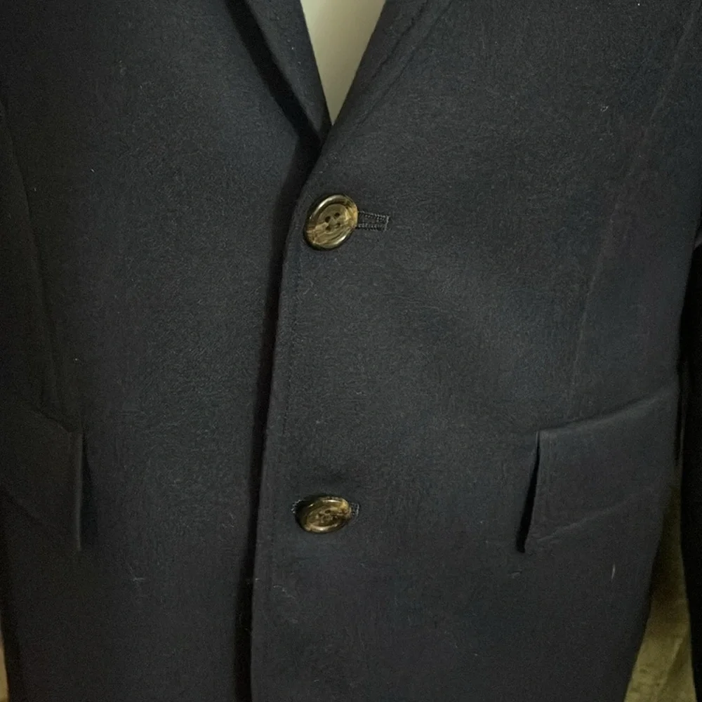 J.Crew Ludlow Suit Jacket 100% American Wool Blue 36R